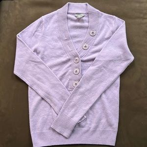 J. Crew Cashmere Sweater Small S Purple Lavender